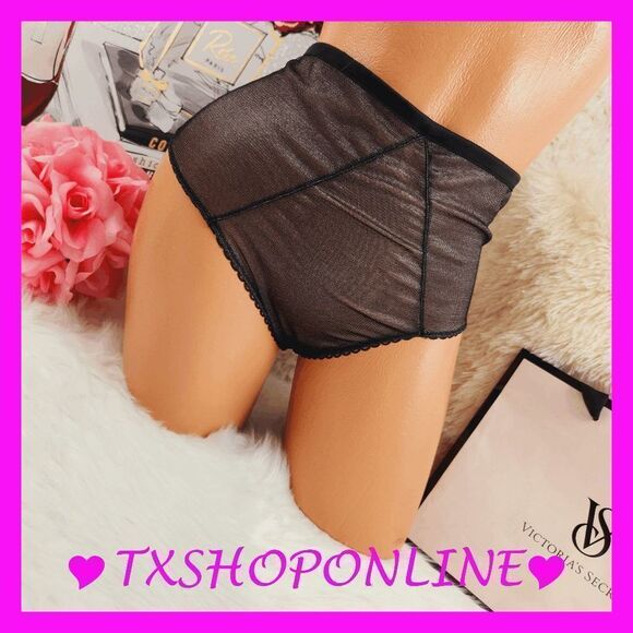 ❣️👙{Victoria's Secret} Dream Angels high waist shine mesh panty 👙❣️NWT - Picture 1 of 5
